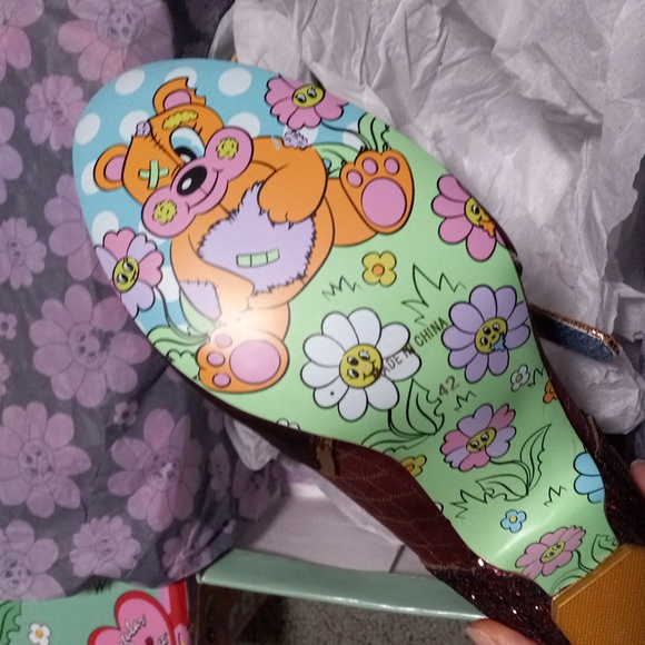 New FEELING FOXY Irregular Choice heels, size 42 (US 11) - Picture 2 of 10